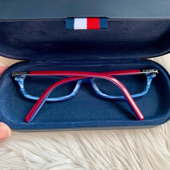 Tommy Hilfiger Women’s Pink And Blue Glasses - Picture 5 of 11